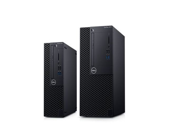 Dell OptiPlex 3070 Desktop with i3-9100, 4GB RAM, 1TB Hard drive, No DVD, Windows 10 Pro with LED Monitor 18.5 inch E2016H-M000000000344 www.mysocially.com