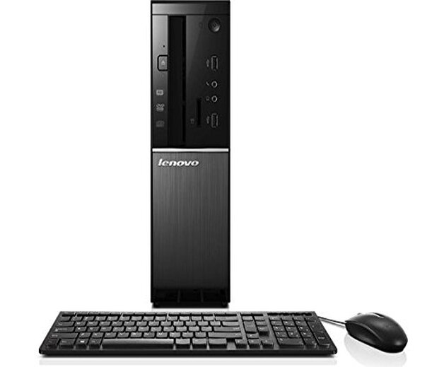 Lenovo Desktop 510S 90K800CXIN with i3-8100 processor, 4GB RAM, 1TB HDD, DVD RW and DOS OS, Monitor 21.5 inch sold Separate-M000000000363 www.mysocially.com