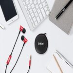 Klef X1 Metal in-Ear Headphones with Mic and Carry Pouch (Blazing Red) | Gift Box-M000000000386 www.mysocially.com