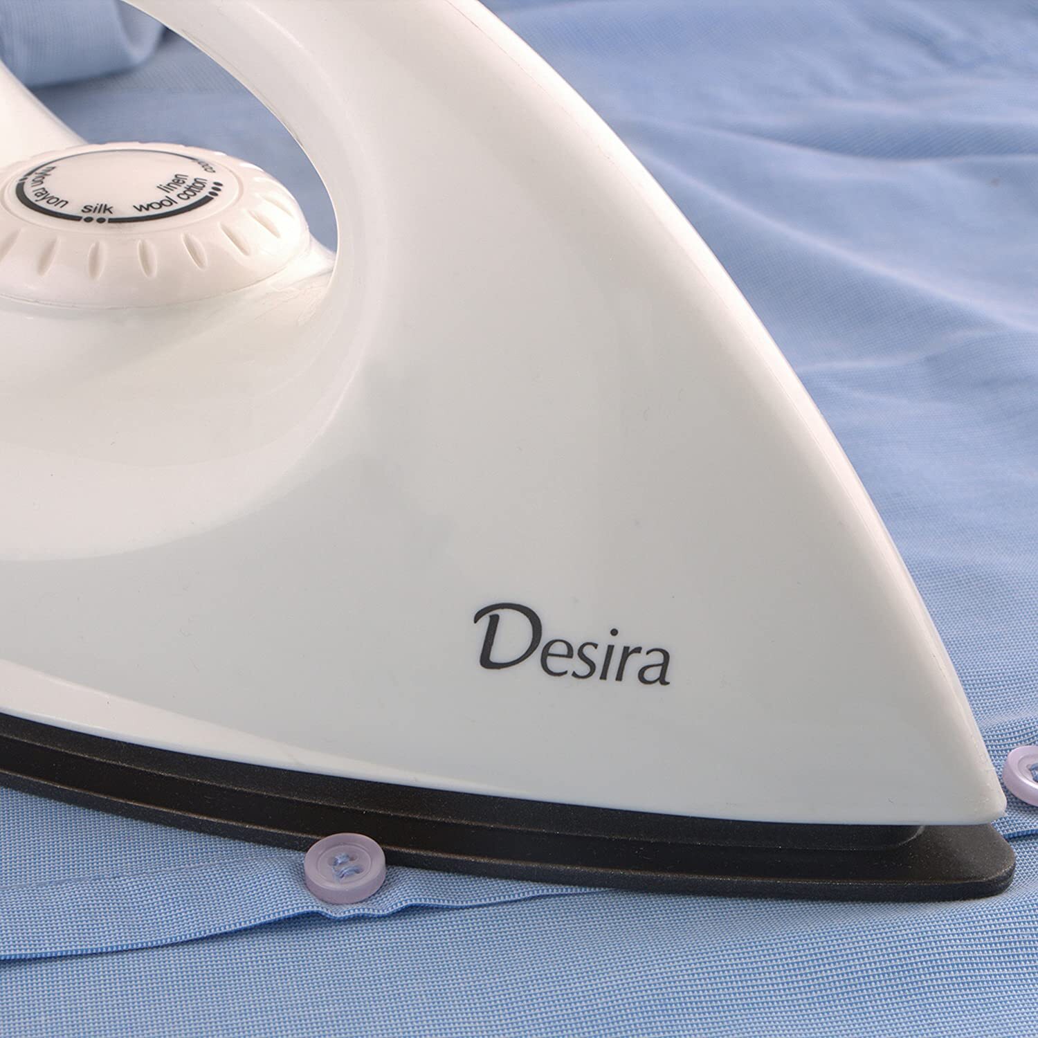 Morphy Richards Desira 1000 Watt Dry Iron (Off White)-M000000000398 www.mysocially.com