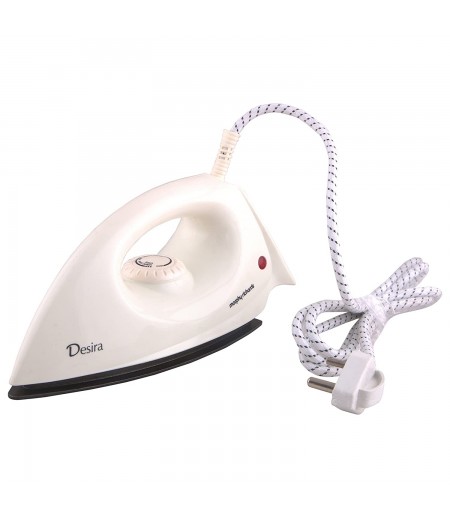 Morphy Richards Desira 1000 Watt Dry Iron (Off White)-M000000000398 www.mysocially.com