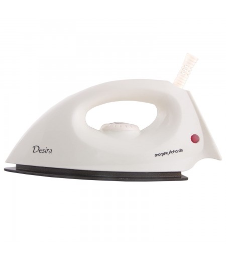 Morphy Richards Desira 1000 Watt Dry Iron (Off White)-M000000000398 www.mysocially.com