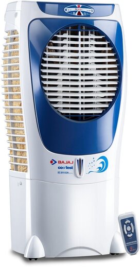 Bajaj DC 2015 ICON Digital Desert Air Cooler 43L in White/Blue shade-M000000000403 www.mysocially.com