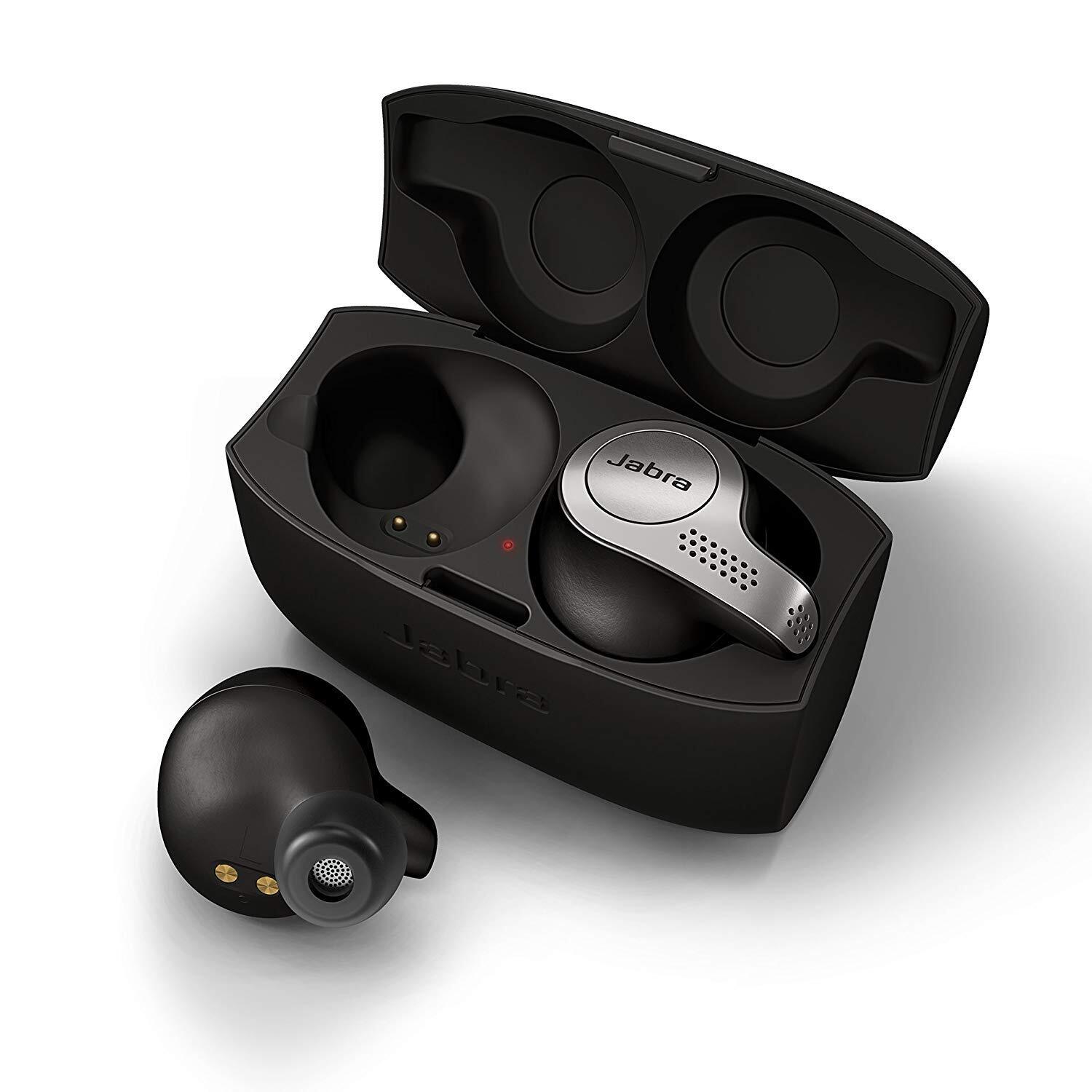 Jabra Elite 65t Alexa with True Wireless Bluetooth Earbud Charging Case - Titanium Black-M000000000426 www.mysocially.com