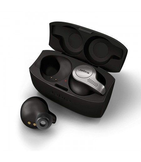 Jabra Elite 65t Alexa with True Wireless Bluetooth Earbud Charging Case - Titanium Black-M000000000426 www.mysocially.com