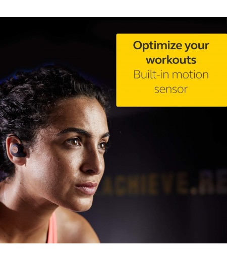 One Touch Jabra Elite Active 65t True Wireless Earbuds and Charging Case for true wireless music, calls and sport, No strings attached- Copper Blue-M000000000428 www.mysocially.com