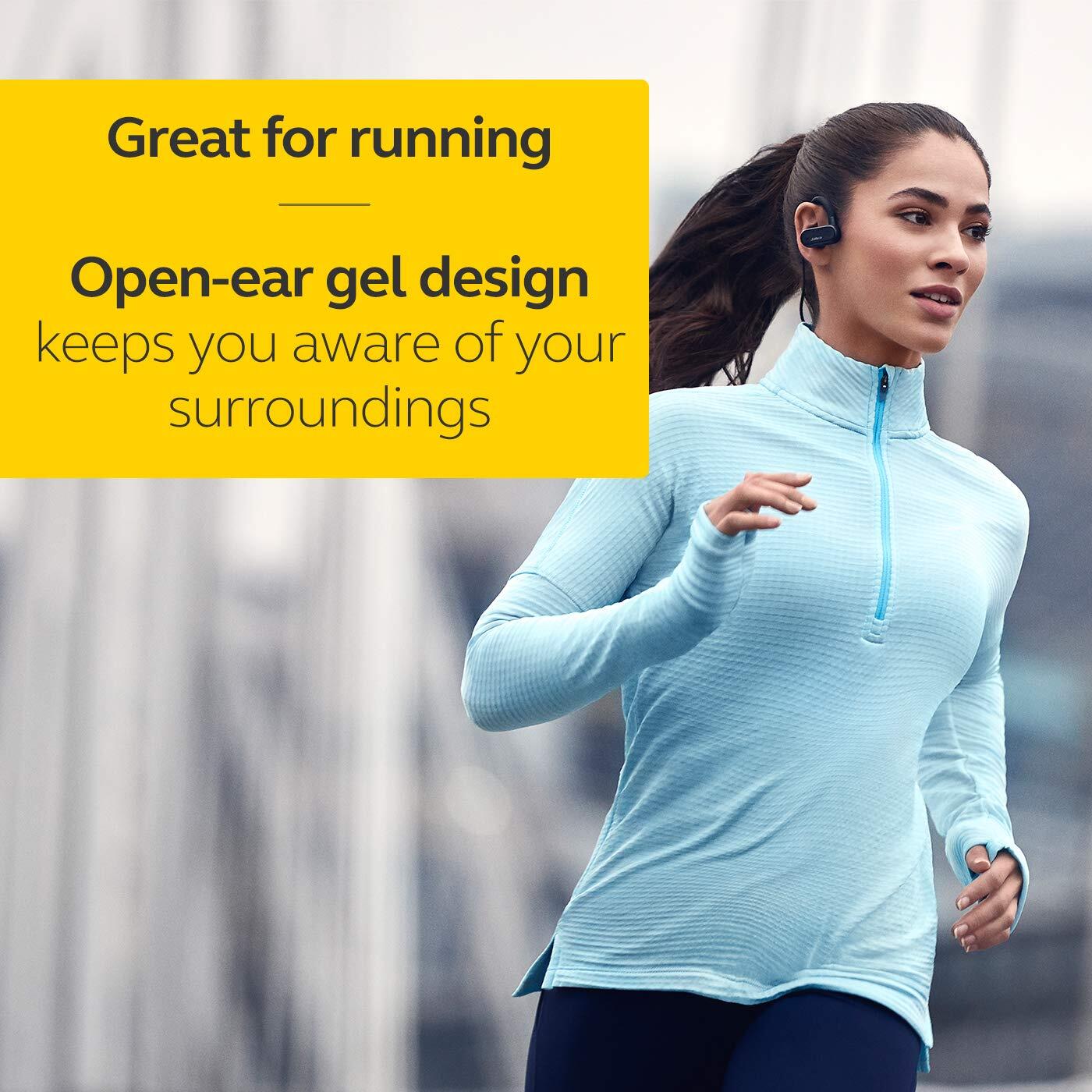 Jabra Elite Active 45e, Wireless Sports Earbuds, Waterproof and Alexa Enabled, Earhooks and Earwings - Black-M000000000431 www.mysocially.com