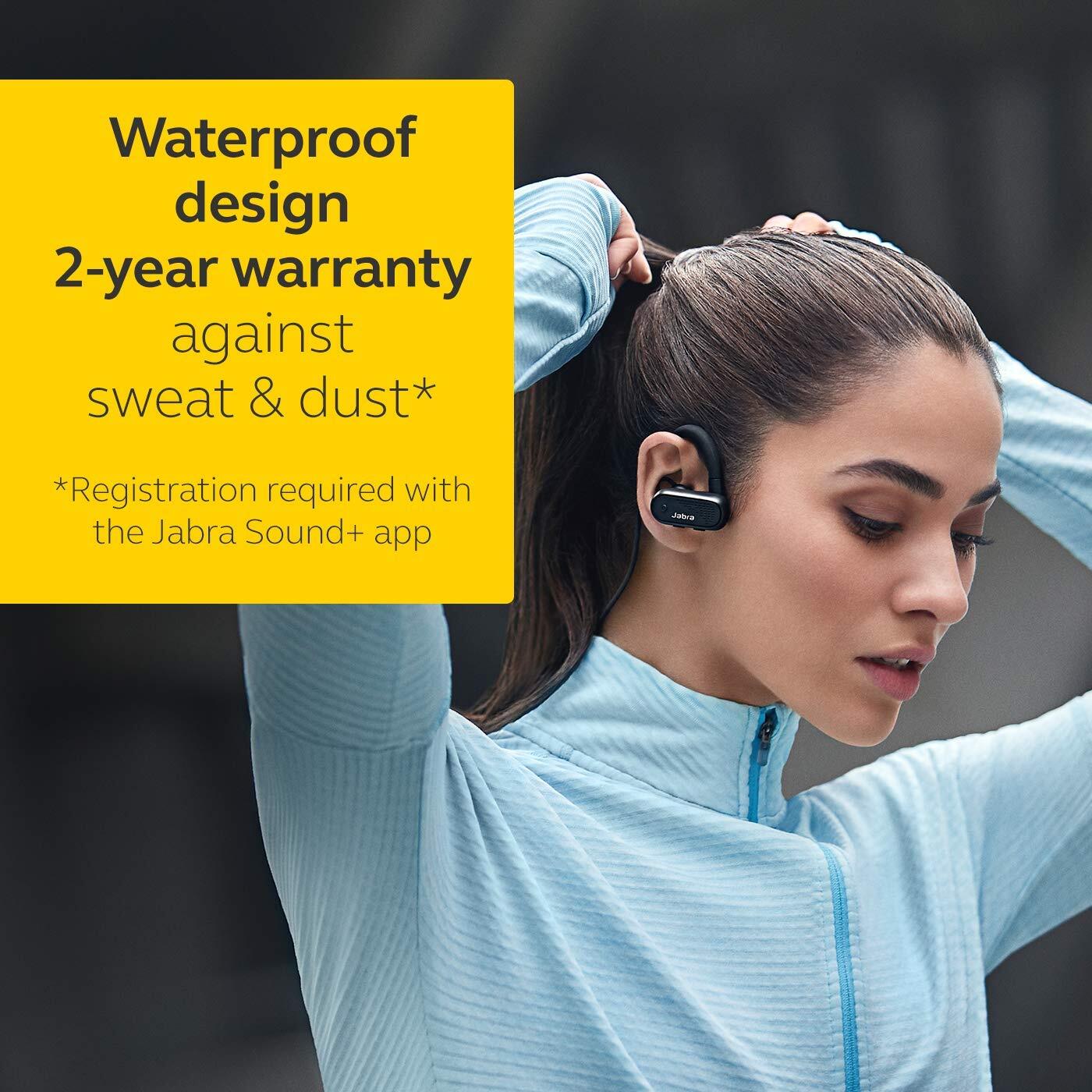 Jabra Elite Active 45e, Wireless Sports Earbuds, Waterproof and Alexa Enabled, Earhooks and Earwings - Black-M000000000431 www.mysocially.com