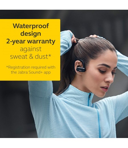 Jabra Elite Active 45e, Wireless Sports Earbuds, Waterproof and Alexa Enabled, Earhooks and Earwings - Black-M000000000431 www.mysocially.com