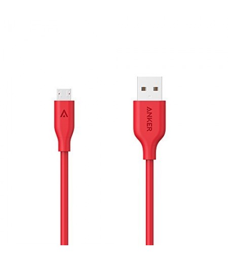 Anker PowerLine Micro USB (3ft) - Fastest and Durable Charging Cable Samsung, Nexus, LG, Motorola, Android Smartphones and More, with Kevlar Fiber and 10000+ Bend Lifespan-M000000000439 www.mysocially.com