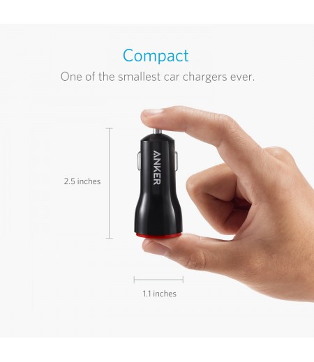 Anker PowerDrive AK-A2310011 Car Charger, in Black color-M000000000449 www.mysocially.com