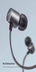 Anker Wired Soundbuds Verve with Built-in Microphone, in Ear Stereo Wired Headphones- Gray-M000000000467 www.mysocially.com