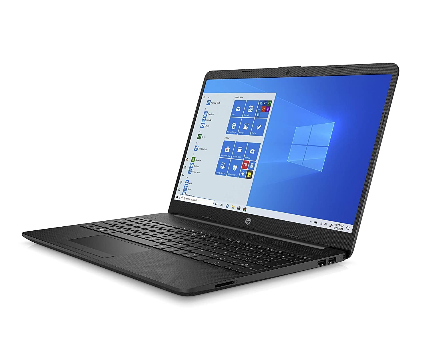 HP 15 10th Gen Intel Core i5 15.6-Inch FHD Laptop (Intel i5-10210U/4GB/512GB SSD/MS Office/Win 10/Jet Black/1.74kg), 15s-du1065TU-M000000000477 www.mysocially.com