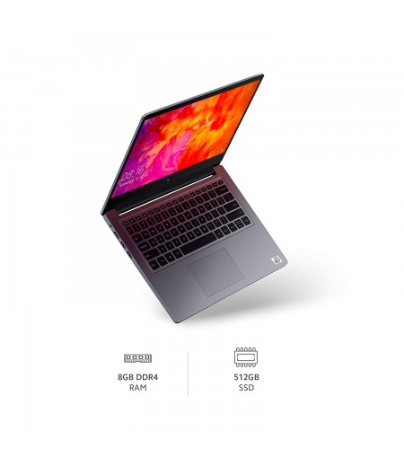 Mi Notebook 14 Intel Core i5-10210U  10th Gen Thin and Light Laptop(8GB/512GB SSD/Windows 10/Intel UHD Graphics/Silver/1.5Kg), XMA1901-FA-M000000000479 www.mysocially.com