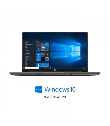 Mi Notebook Horizon Edition 14 Intel Core i7-10510U 10th Gen Thin and Light Laptop(8GB/512GB SSD/Windows 10/Nvidia MX350 2GB Graphics/Grey/1.35Kg), XMA1904-AF+Webcam