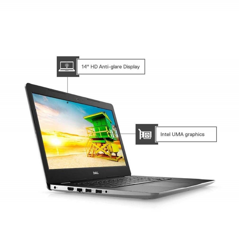 Dell Inspiron 3480 14-inch Thin & Light Laptop (8th Gen Intel Core i5-8265U/8GB/1TB HDD/Windows 10 + MS Office/Intel UMA Graphics/Silver)-M000000000488 www.mysocially.com