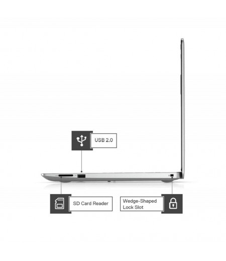 Dell Inspiron 3480 14-inch Thin & Light Laptop (8th Gen Intel Core i5-8265U/8GB/1TB HDD/Windows 10 + MS Office/Intel UMA Graphics/Silver)-M000000000488 www.mysocially.com