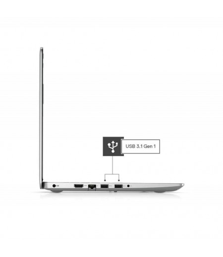 Dell Inspiron 3480 14-inch Thin & Light Laptop (8th Gen Intel Core i5-8265U/8GB/1TB HDD/Windows 10 + MS Office/Intel UMA Graphics/Silver)-M000000000488 www.mysocially.com