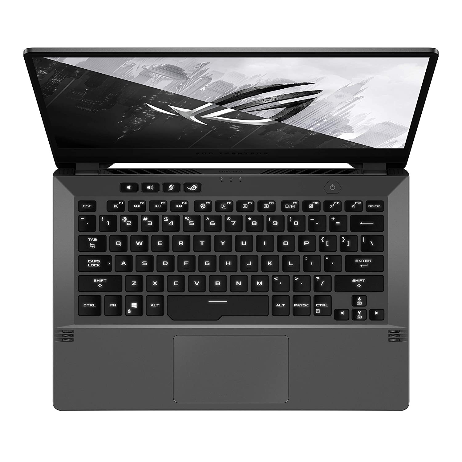 ASUS ROG Zephyrus G14, 14" QHD, Ryzen 9 4900HS, RTX 2060 Max Q 6GB GDDR6 Graphics, Gaming Laptop (16GB/1TB SSD/MS Office 2019/Windows 10/Eclipse Gray/Anime Matrix/1.7 Kg), GA401IV-HA181TS-M000000000495 www.mysocially.com