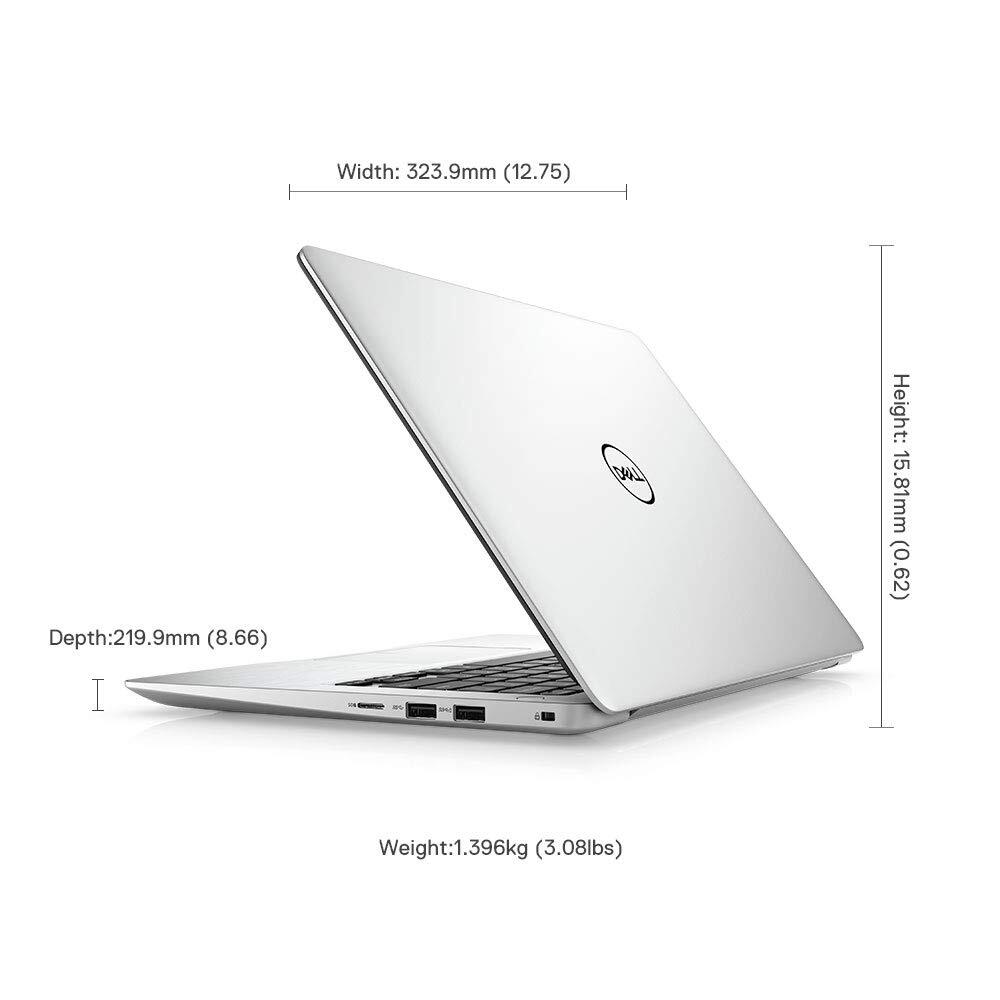 Dell Inspiron 5370 13.3-inch FHD Laptop (Core i7-8550U/8GB/256GB/Windows 10 + MS Office/2GB Graphics/Silver)-M000000000509 www.mysocially.com