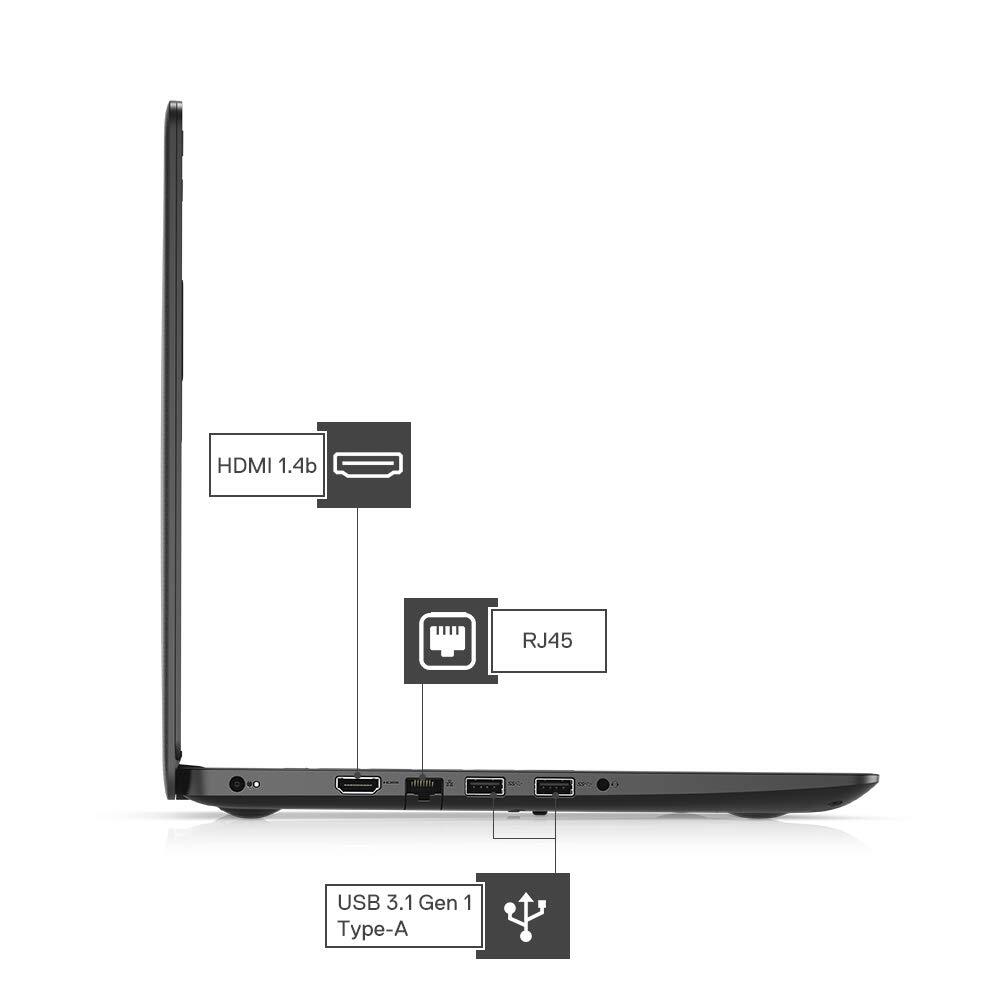 Dell Vostro 3491 14-inch FHD Laptop (10th Gen i3-1005G1/4GB/1TB HDD + 256GB SSD/Win 10 + MS Office/Intel HD Graphics/Black) D552115WIN9BE-M000000000519 www.mysocially.com