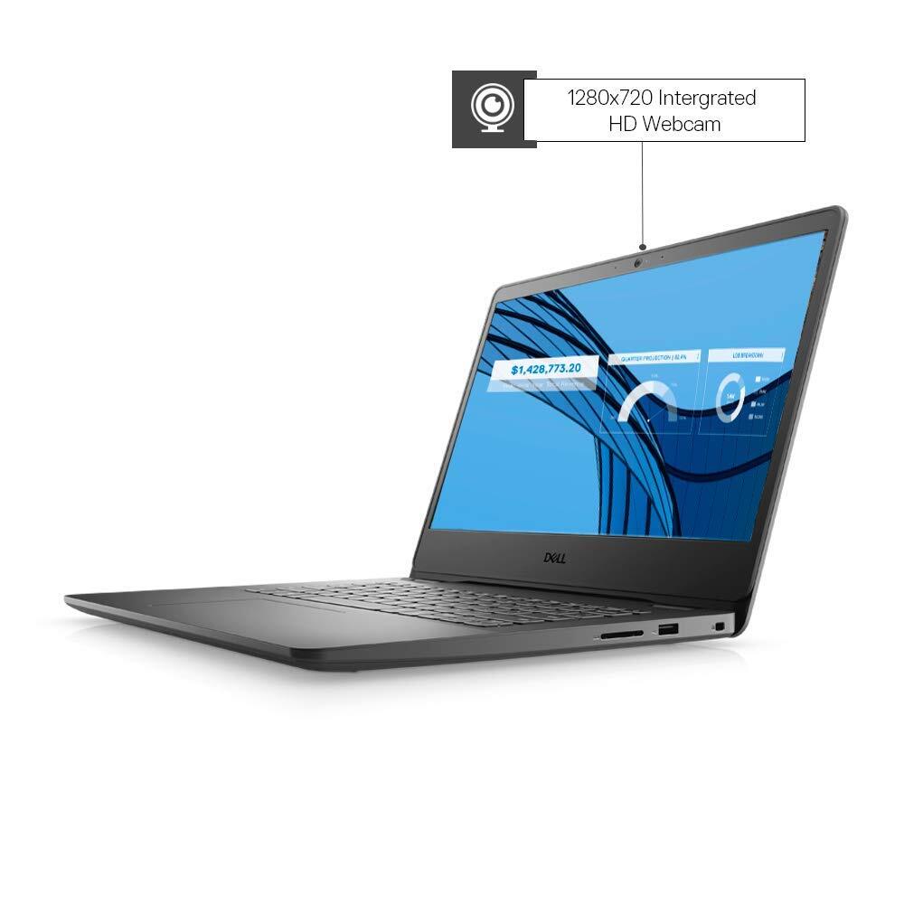 Dell Vostro 3401 14inch FHD AG Display Laptop (10th gen i3-1005G1 / 4GB / 256GB SSD / Integrated Graphics / 1 yr NBD Warranty/ Win 10 + MS Office H&S 2019 / Black)-M000000000520 www.mysocially.com