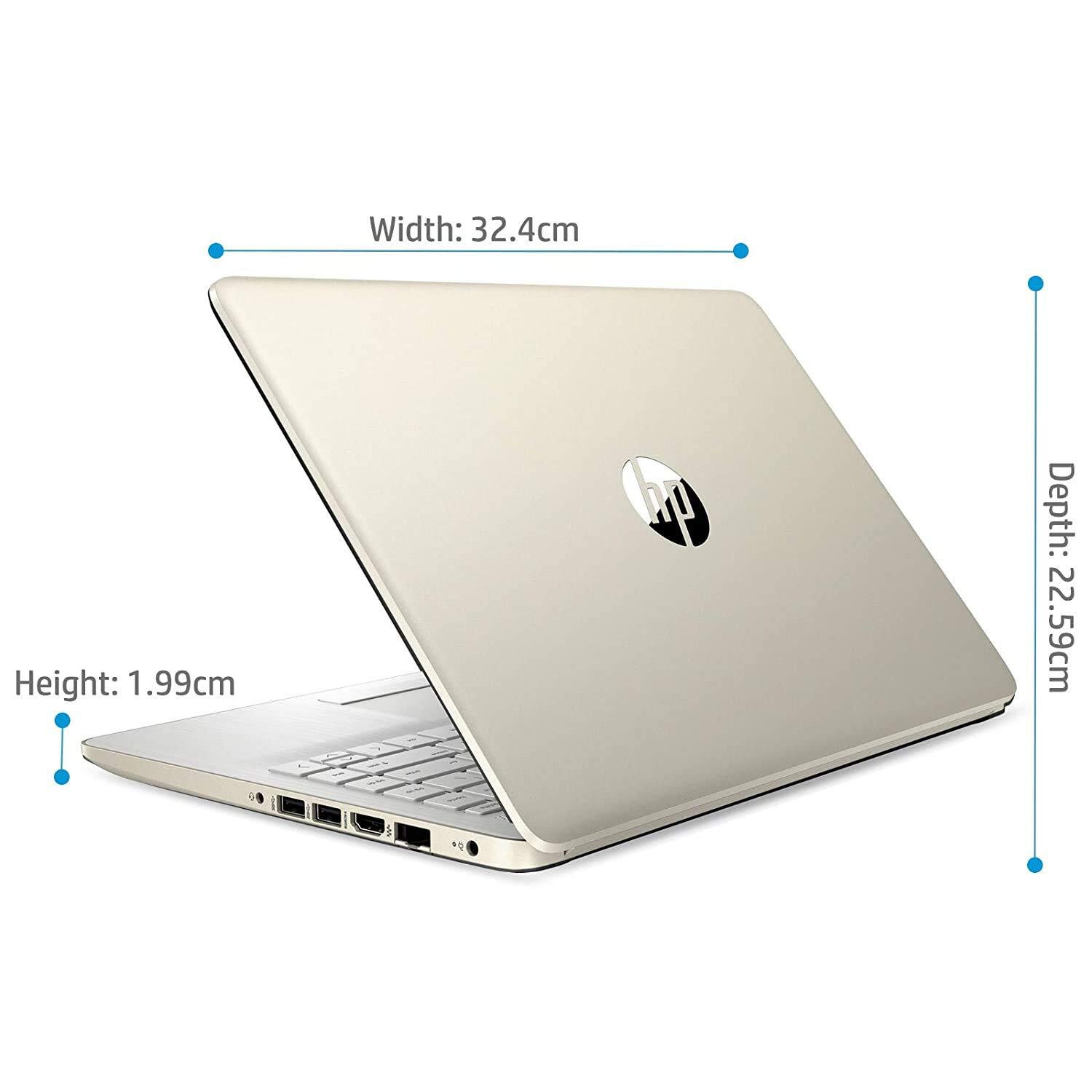 HP 14s cf3006tu 14-inch Laptop (Core i3-1005G1/4GB/1TB HDD/Windows 10 Home/Intel UHD Graphics), Natural Silver-M000000000527 www.mysocially.com