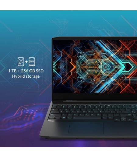 Lenovo Ideapad Gaming 3i 10th Gen Intel Core i5 15.6" IPS FHD Gaming Laptop (8GB/1TB HDD + 256 GB SSD/Windows 10/NVIDIA GTX 1650 Ti 4GB Graphics/Onyx Black/2.2Kg), 81Y400BSIN-M000000000535 www.mysocially.com