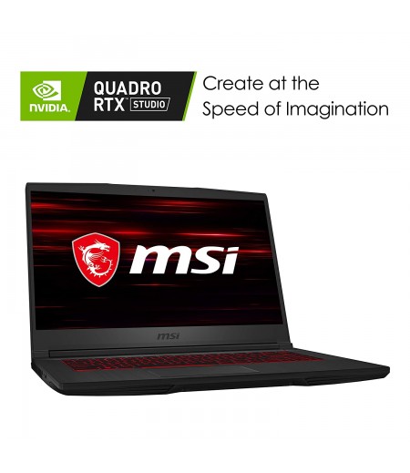 MSI GF65 Thin 10SER-464IN Intel Core i7-10750H 10th Gen Processor 15.6-inch Laptop(16GB/512GB NVMe SSD/Windows 10 Home/Nvidia GeForce RTX 2060/Grey/1.8Kg ) 9S7-16W112-464