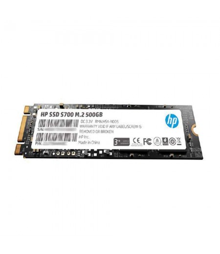 HP SSD S700 M.2 2280 500GB SATA III 3D TLC NAND Internal Solid State Drive (SSD)-M000000000599 www.mysocially.com