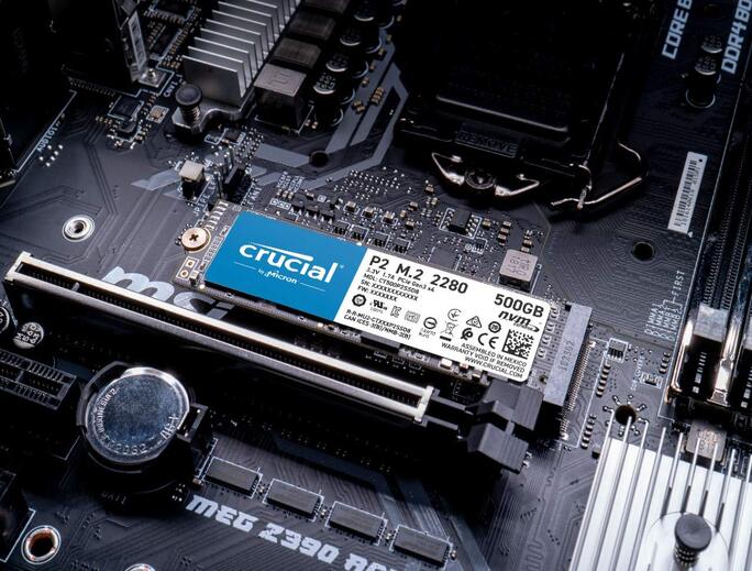 Crucial P2 250GB 3D NAND NVMe PCIe M.2 SSD - CT250P2SSD8-M000000000600 www.mysocially.com