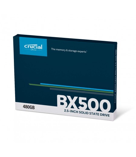 Crucial BX500 480GB 3D NAND SATA 2.5-inch Solid State Drive (SSD) 3 years Warranty