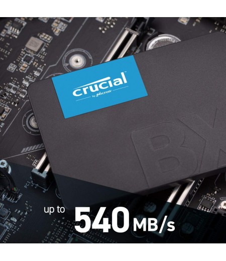 Crucial BX500 2TB 3D NAND SATA 2.5-inch Solid State Drive (SSD) 3 years Warranty