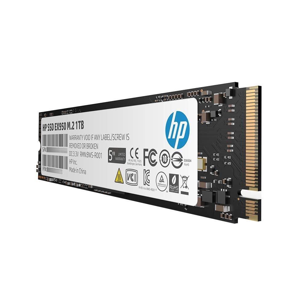 HP EX950 M.2 1TB PCIe 3.1 x4 NVMe 3D TLC NAND Internal Solid State Drive (SSD) 5MS23AA#ABC