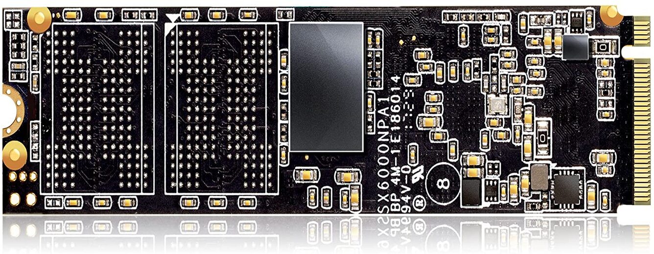 ADATA XPG SX6000 PCIe 512GB 3D NAND PCIe Gen3x4 M.2 2280 NVMe 1.2 R/W up to 1000/800MB/s Solid State Drive (ASX6000NP-512GT-C)