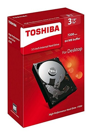 Toshiba P300 3TB Desktop Internal Hard Drive HDWD130EZSTA