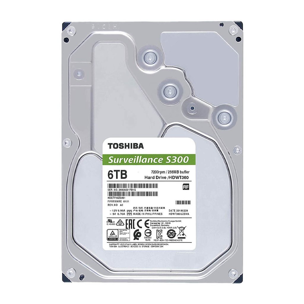 Toshiba L200 2.5 Inch 1TB Slim SATA Internal Hard Drive with 5400 rpm and Shock Sensor