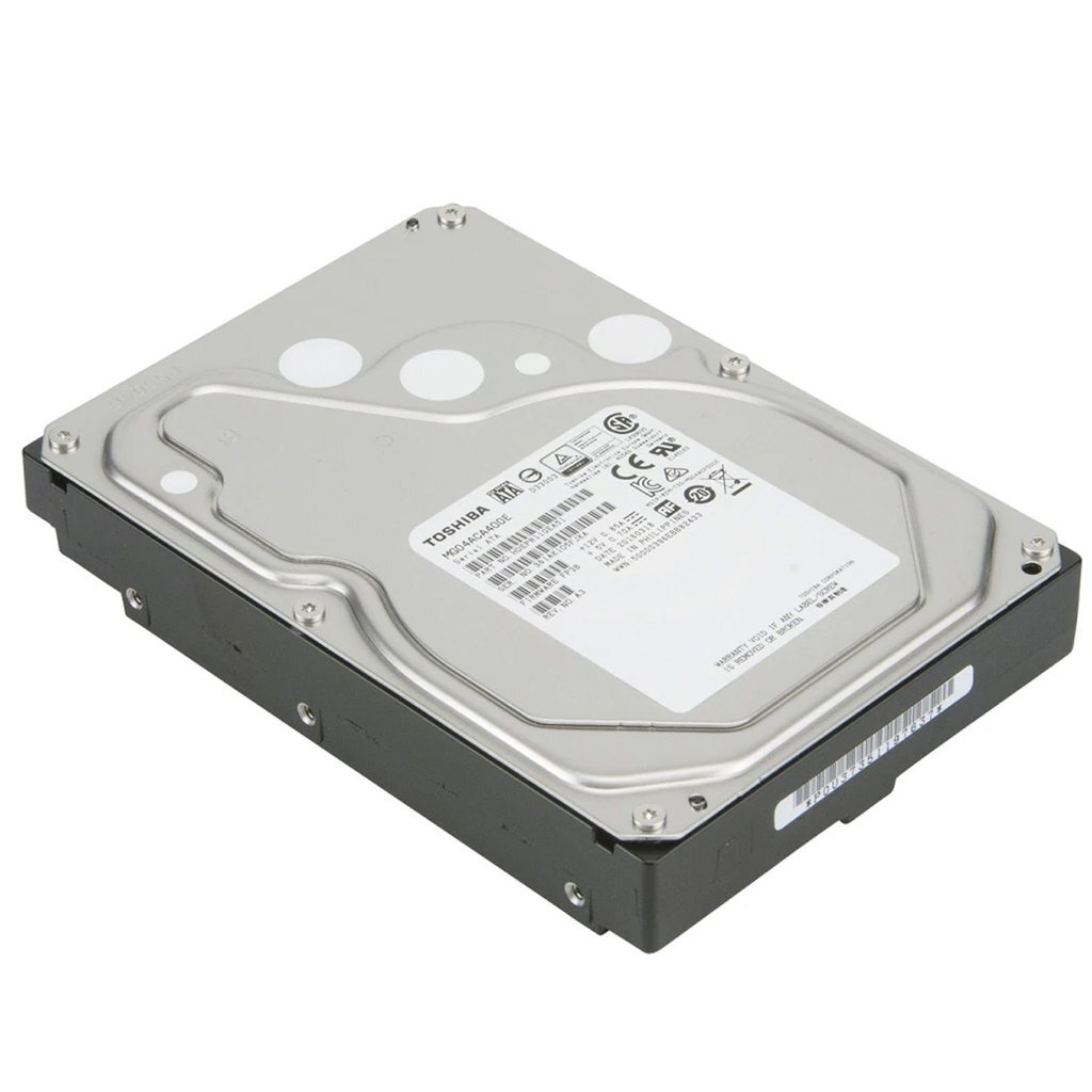 Toshiba Desktop 4TB 7200RPM 3.5 INCH SATA 3.0 6GBps Internal Hard Disk Drive