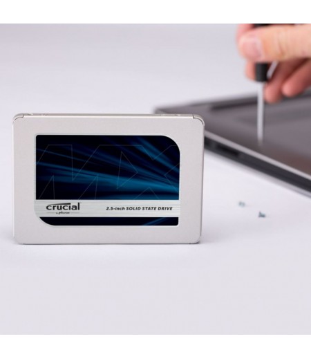 Crucial MX500 500GB 3D NAND SATA 2.5 Inch Internal SSD (CT500MX500SSD1)-M000000000588 www.mysocially.com