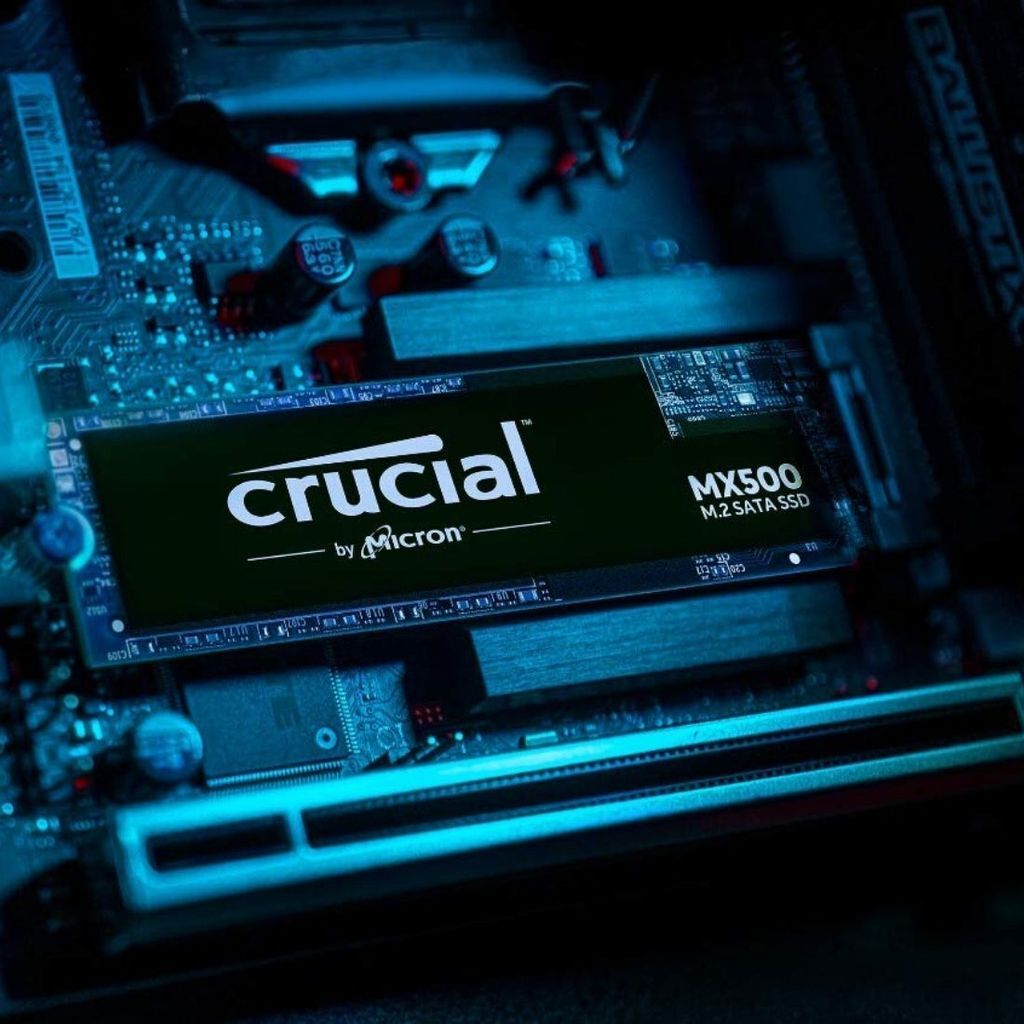 Crucial MX500 500GB 3D NAND SATA 2.5 Inch Internal SSD (CT500MX500SSD1)-M000000000588 www.mysocially.com