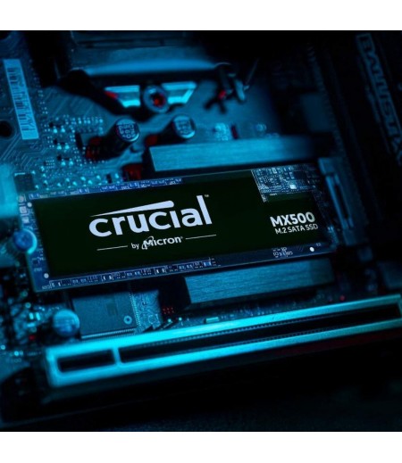 Crucial MX500 500GB 3D NAND SATA 2.5 Inch Internal SSD (CT500MX500SSD1)-M000000000588 www.mysocially.com