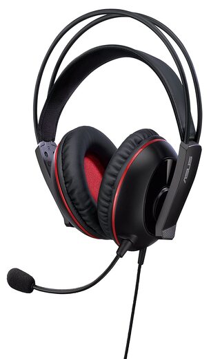 Asus Cerberus Gaming Headset with Large 60mm Neodymium Drivers, Black