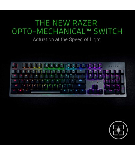 Razer Huntsman Opto-Mechanical Switch Gaming Keyboard (Black)