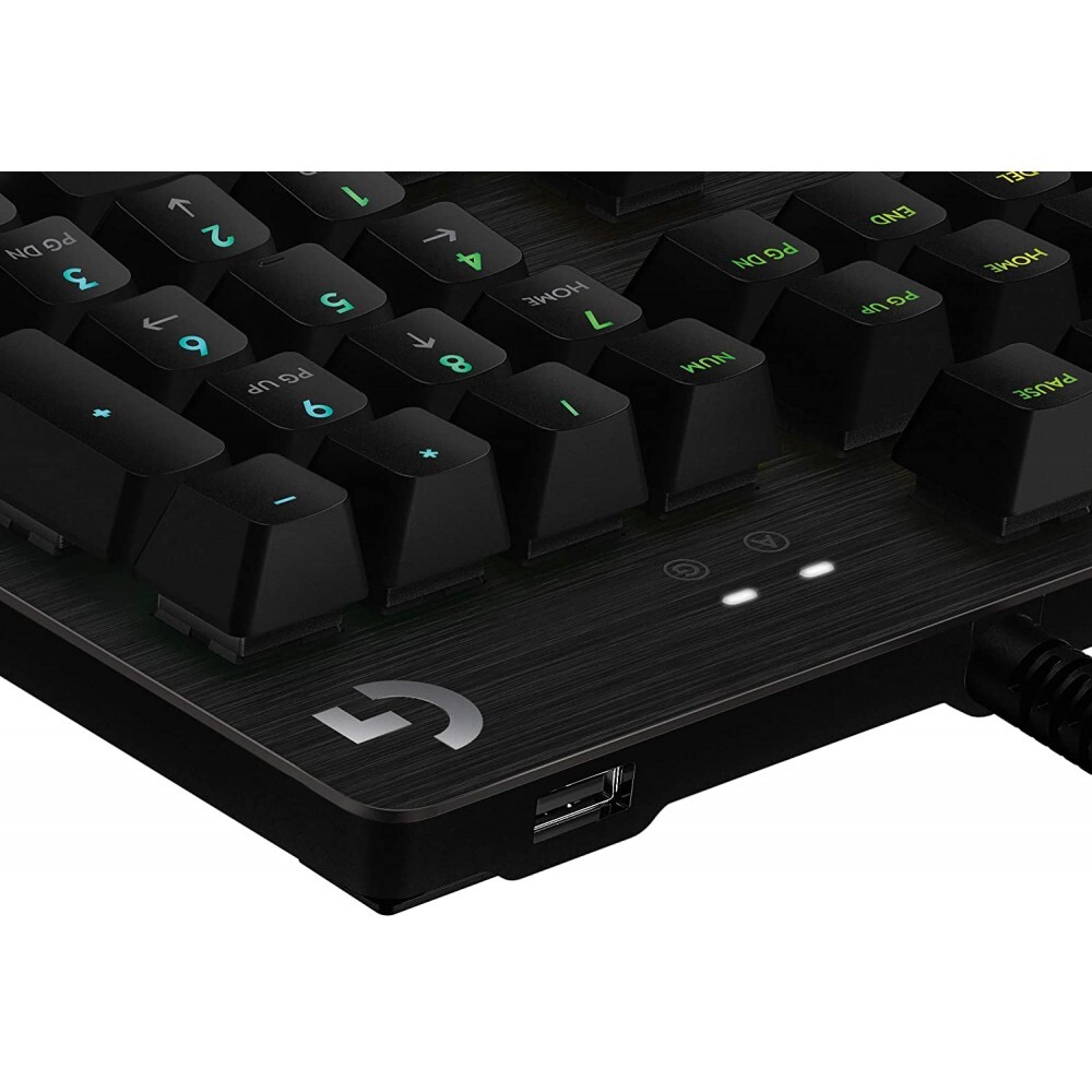 Logitech G512 SE Lightsync RGB Mechanical Gaming Keyboard with USB Passthrough