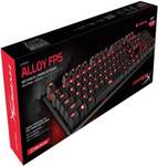 HyperX Alloy FPS Mechanical Cherry MX Wired USB Gaming Keyboard  (Red)