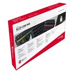 HyperX Alloy HX-KB5ME2-US Core RGB Membrane Gaming Keyboard (Black)