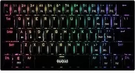 Gamdias Hermes E3 60% Rgb Mechanical Gaming Keyboard Black