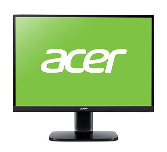 Acer 27-inch VA Panel Full HD (1920 x 1080) Monitor - HDMI VGA Ports - 300 Nits - 4MS Response - 178/178 View Angle - KA270H (Black)